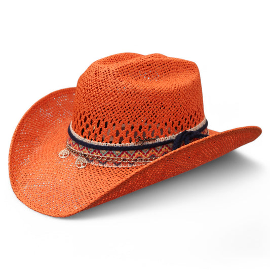 ISLA  HANDCRAFTED PALM HAT