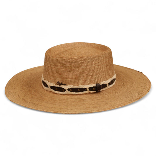 MILLIE - HANDCRAFTED PALM HAT